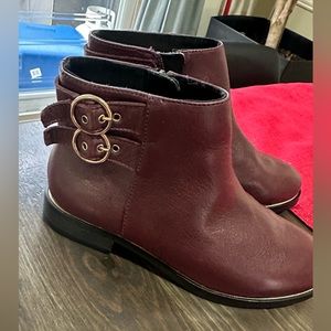 Girls Leather Booties